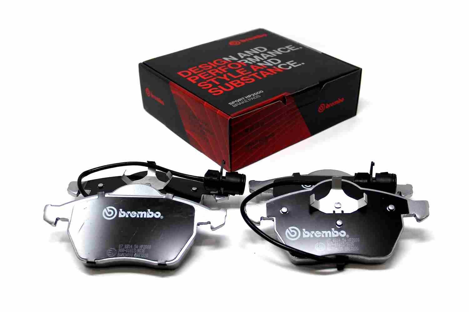 BREMBO Raceing-piduriklotsi komplekt SPORT PADS HP2000 Artikli number: 07.B314.54 soodsalt