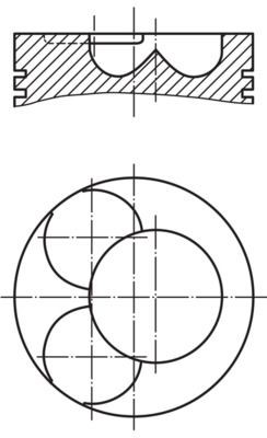 MAHLE ORIGINAL Stempel Varenummer: 028 07 01 billige