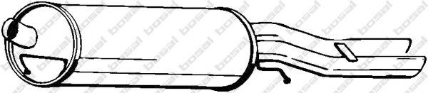 BOSAL Bagpotte Varenummer: 105-161 billige