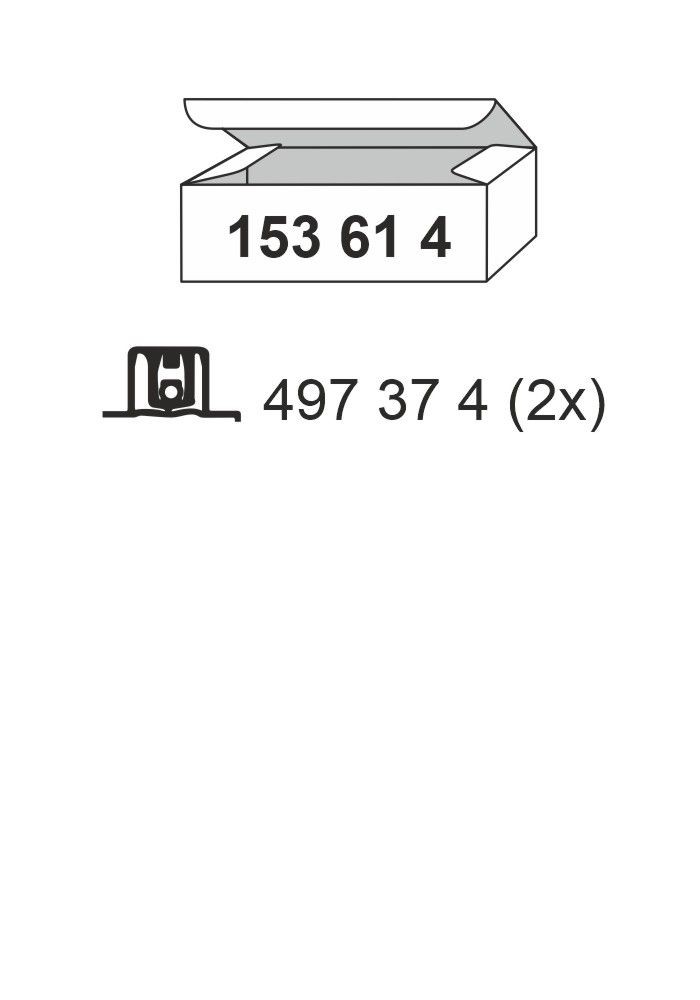 ERNST Mounting Kit, silencer Article number: 153614 cheaply