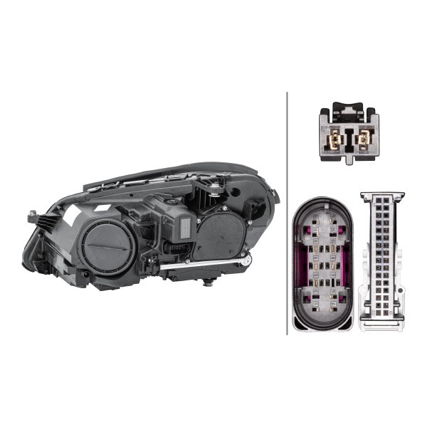 HELLA Headlight Article number: 1LX 011 066-641 cheaply