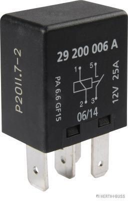 HERTH+BUSS ELPARTS 75613190 Relay, main current ASTRA 1.6 16V (F08, F48) 101 PS Petrol 2005