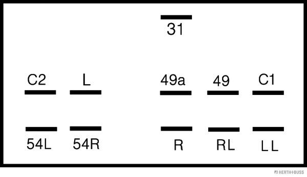 HERTH+BUSS ELPARTS Indicator relay Article number: 75892678 cheaply