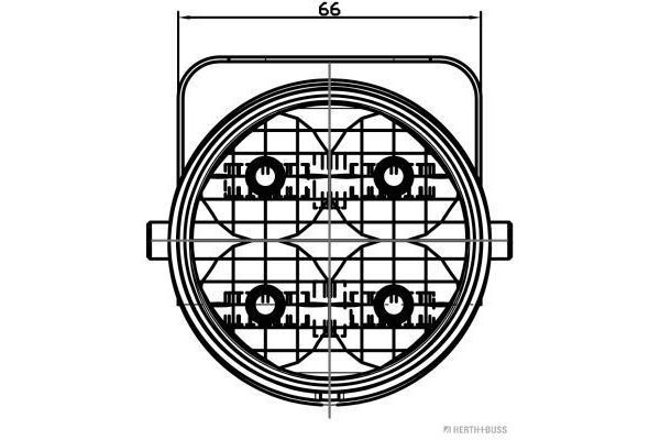HERTH+BUSS ELPARTS Daytime Running Light Set Article number: 80659123 cheaply