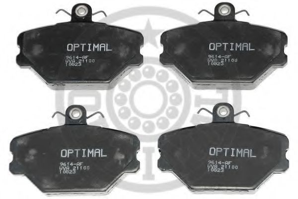 OPTIMAL Brake pad set Article number: 9614 cheaply