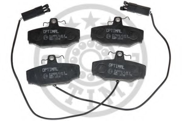 OPTIMAL Brake pad set Article number: 9667 cheaply