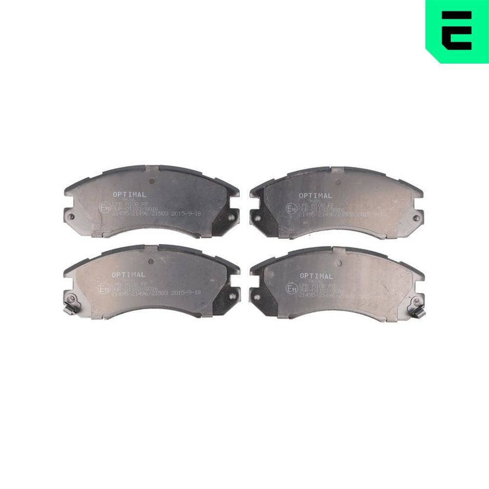 OPTIMAL Brake pad set Article number: 9686 cheaply