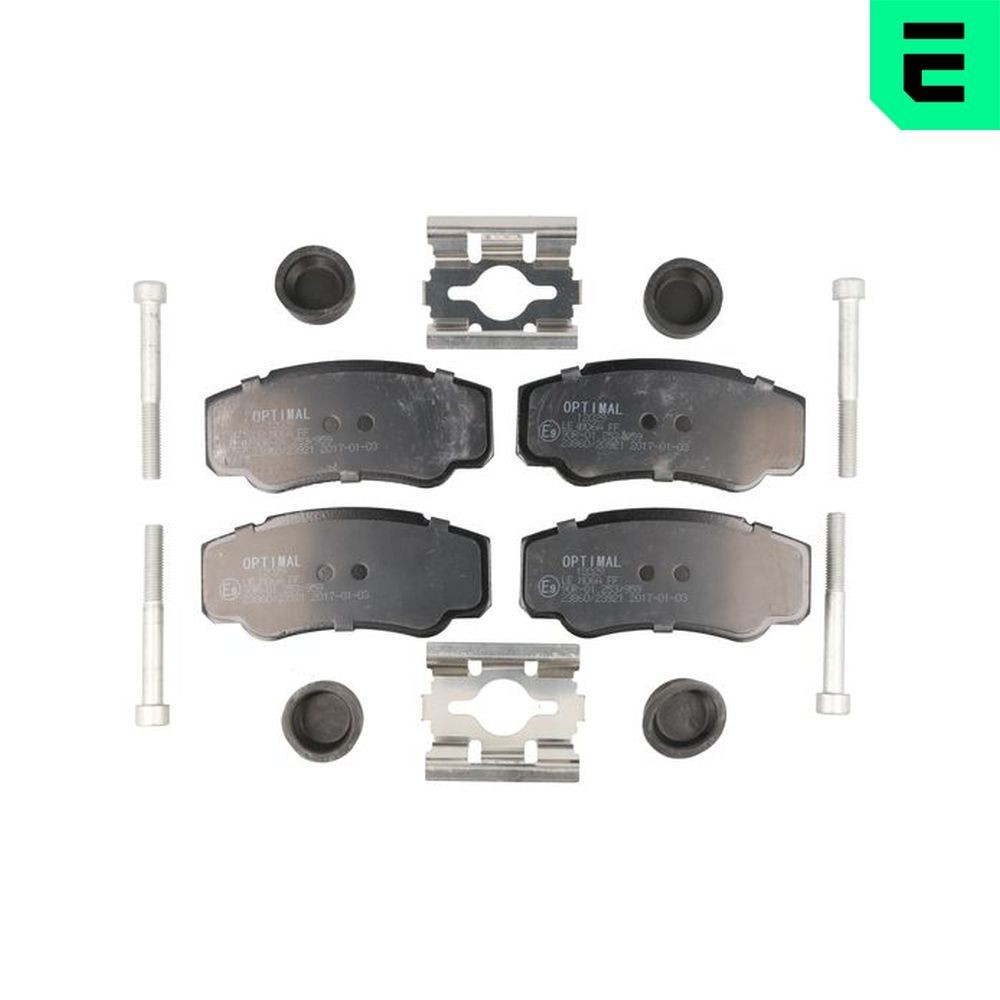 OPTIMAL Brake pad set Article number: 12029 cheaply