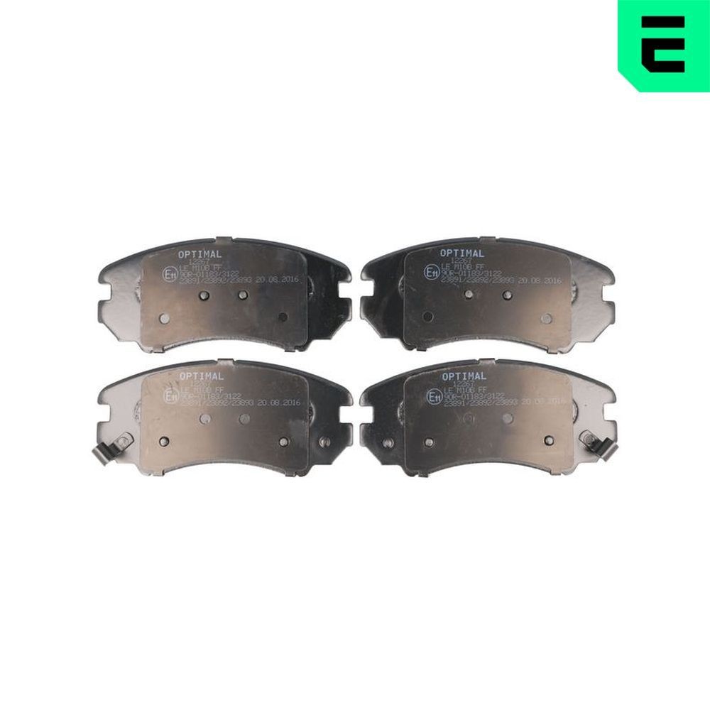 OPTIMAL Brake pad set Article number: 12267 cheaply