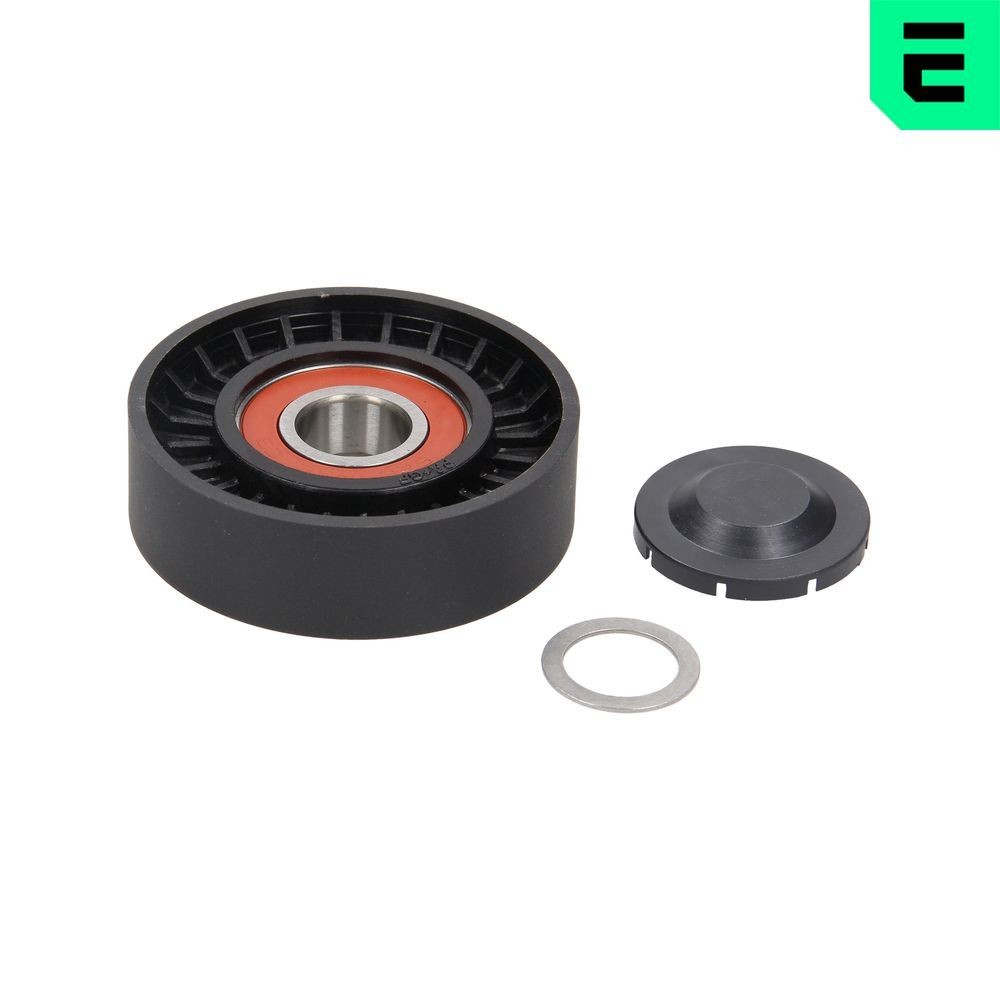 OPTIMAL Deflection / Guide Pulley, v-ribbed belt Article number: 0-N2190S cheaply