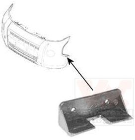 VAN WEZEL Bumper bracket Article number: 0976567 cheaply