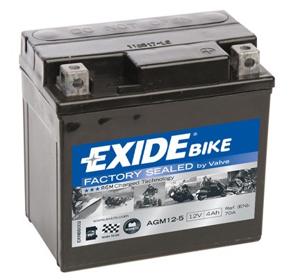 EXIDE Starterbatteri AGM Ready Varenummer: AGM12-5 billige