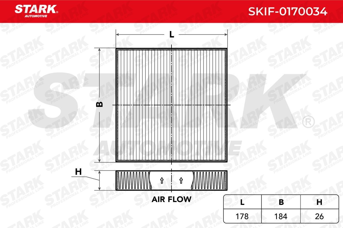 STARK Pollenfilter Varenummer: SKIF-0170034 billige