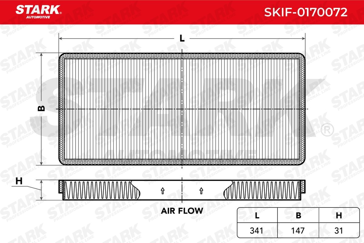 STARK Pollen filter Article number: SKIF-0170072 cheaply