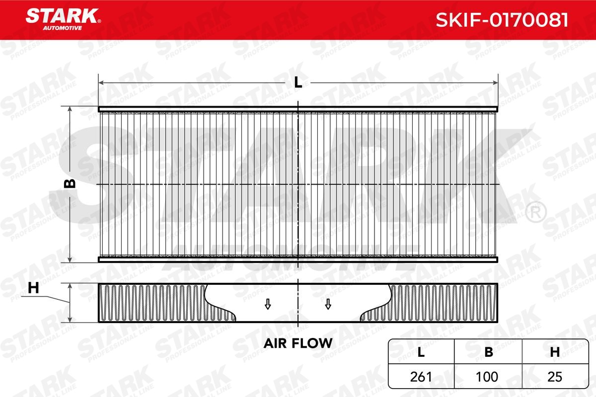 STARK Pollen filter Article number: SKIF-0170081 cheaply