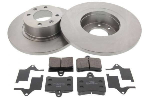 MAPCO Brake discs and pads set Article number: 47166 cheaply