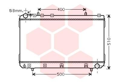 VAN WEZEL Engine radiator Article number: 81002109 cheaply