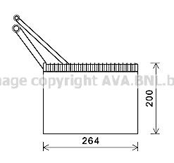 PRASCO Fordamper aircondition Varenummer: RTV562 billige
