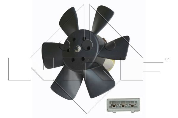 NRF Fan, radiator Article number: 47429 cheaply
