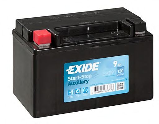 EXIDE Starterbatteri AGM Auxiliary Varenummer: EK091 billige
