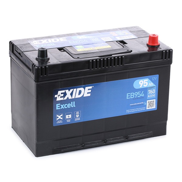 EXIDE Battery Article number: EB954 cheaply
