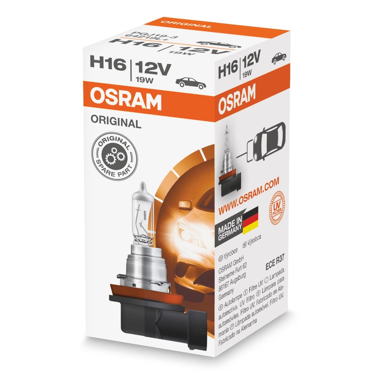 OSRAM Fog light bulb ORIGINAL LINE Article number: 64219L+ cheaply