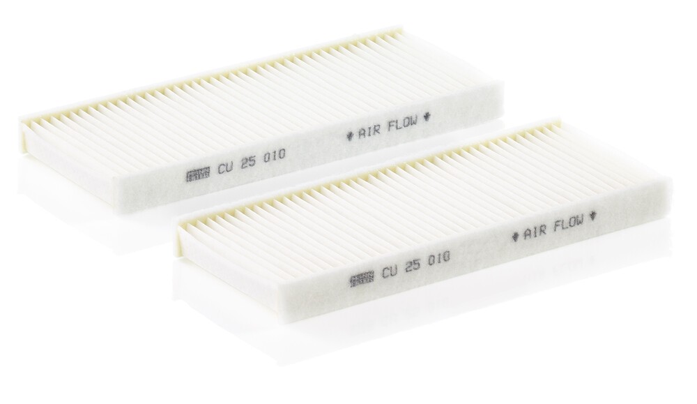 MANN-FILTER Pollen filter Article number: CU 25 010-2 cheaply
