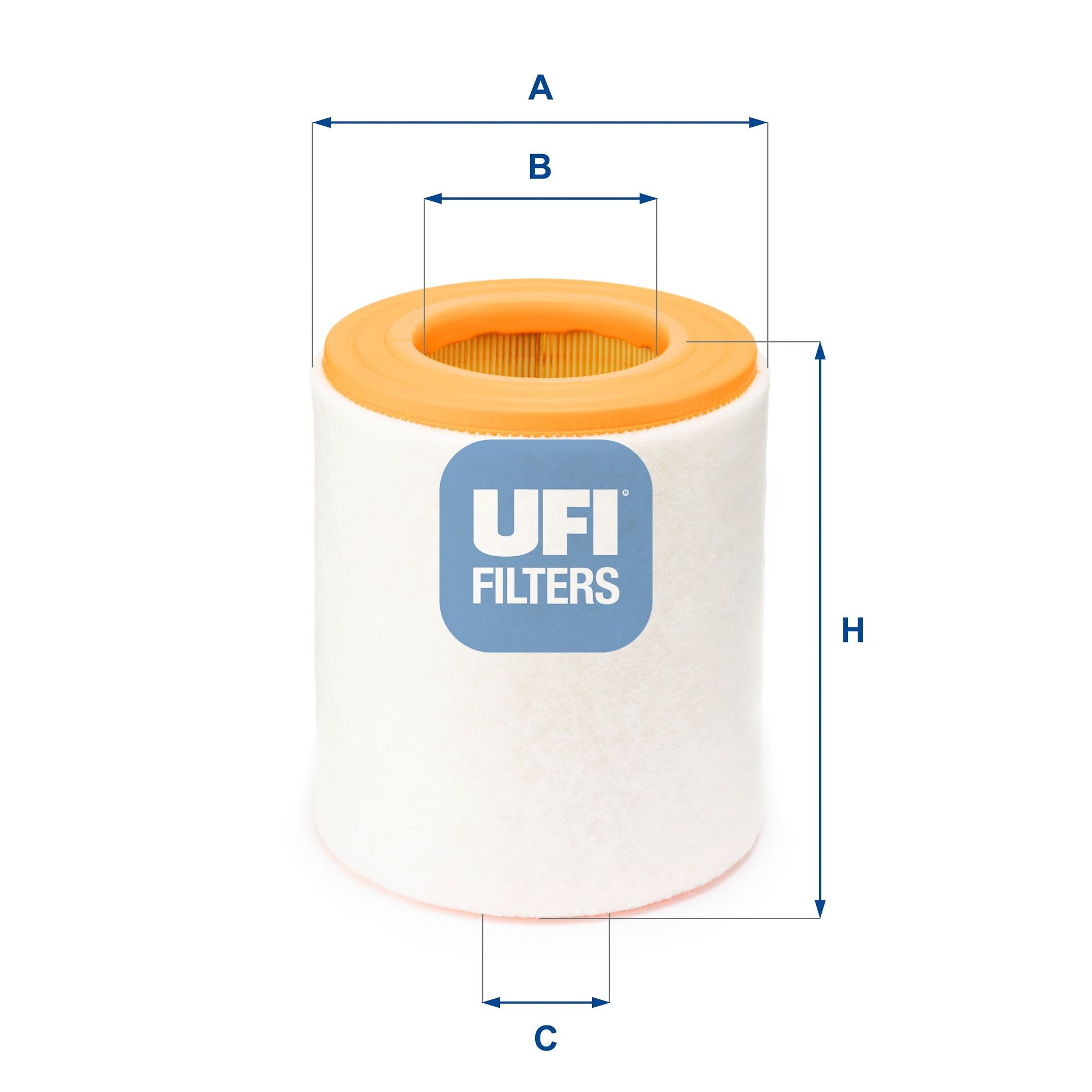 UFI Luftfilter Varenummer: 27.A48.00 billige