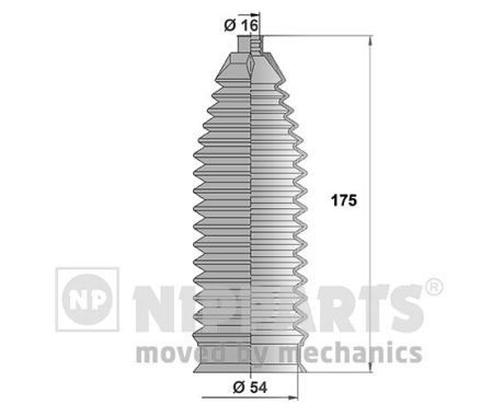 NIPPARTS Manchetsæt, styretøj Varenummer: N2840312 billige