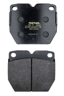 TEXTAR Brake pad set Article number: 2902501 cheaply