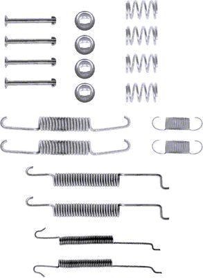 TEXTAR 97006500 Lisakomplekt, Piduriklotsid UP 1.0 TSI Flex 105 HP Bensiin/etanool