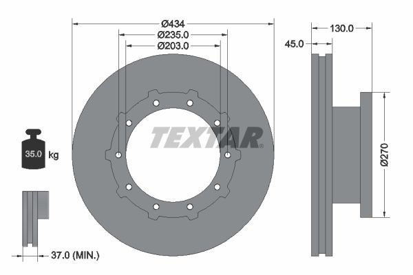 TEXTAR 97008300 Lisakomplekt, Piduriklotsid CORSA 1.6 (F08, F68) 92 HP Bensiin 2009