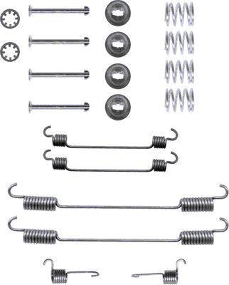 TEXTAR 97009600 Set accesorii, sabot de frana SCUDO 2.0 JTD 109 CP motor diesel 2006