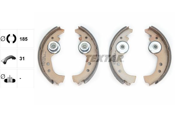 TEXTAR Brake Shoe Set Article number: 91005900 cheaply