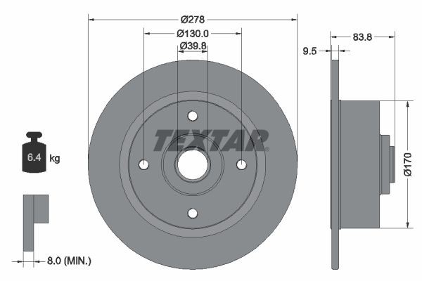 TEXTAR Piduriketas Artikli number: 92010300 soodsalt