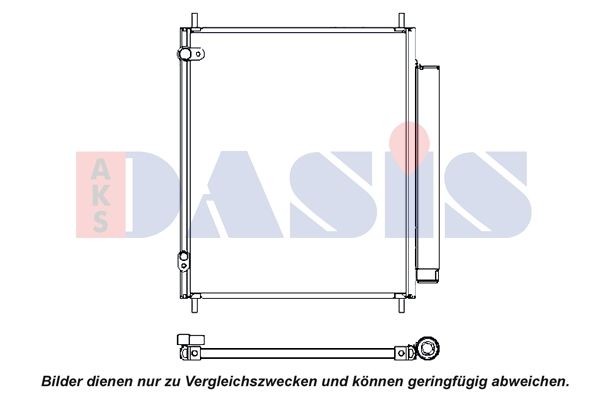 AKS DASIS Condensatore climatizzatore Numero articolo: 142034N poco costoso