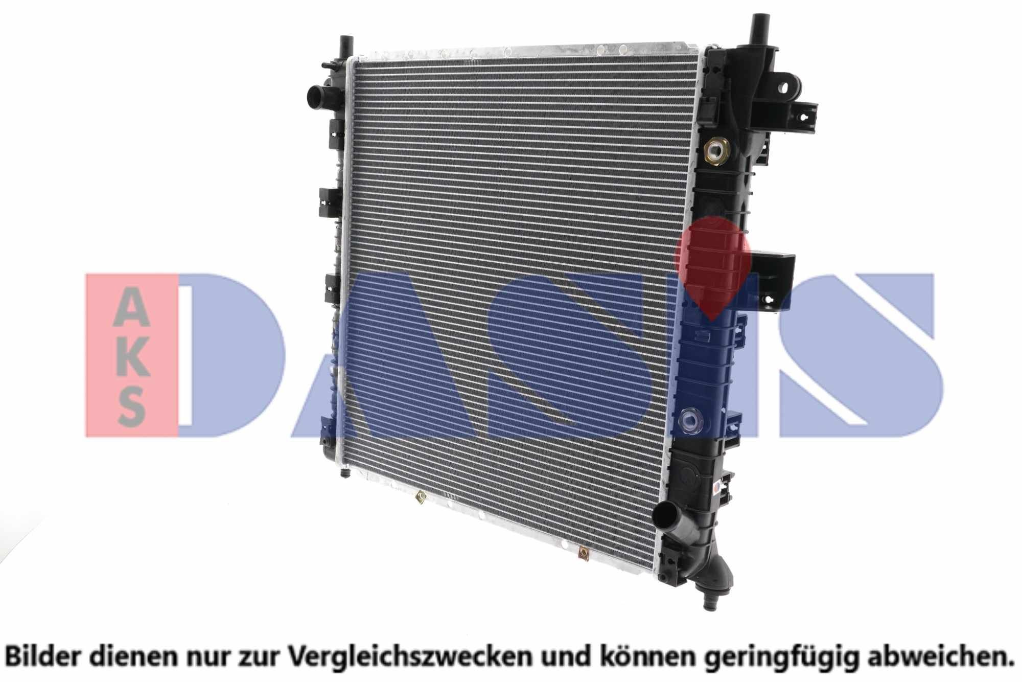 AKS DASIS Engine radiator Article number: 510122N cheaply