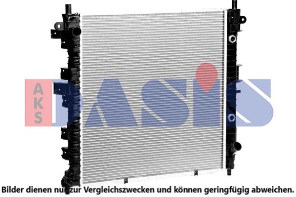 AKS DASIS Engine radiator Article number: 510134N cheaply