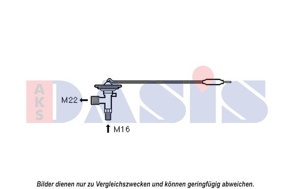 AKS DASIS AC expansion valve Article number: 840209N cheaply