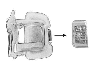 VAN WEZEL Side indicator Article number: 1651915 cheaply