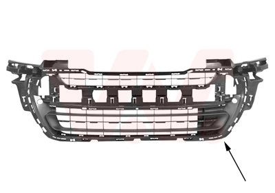 VAN WEZEL Bumper grill Article number: 4014599 cheaply