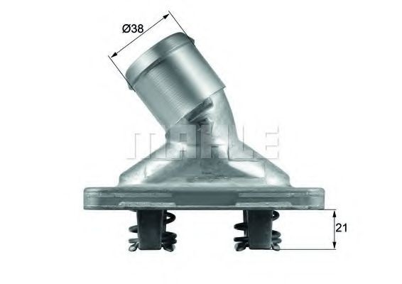 MAHLE ORIGINAL Thermostat Article number: TI 206 79D cheaply