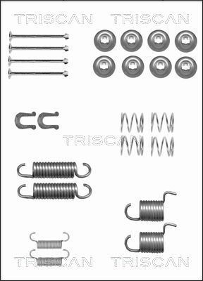 TRISCAN 8105 102600 Tilbehørsett, bremsesko ROCKY 2.8 TD (F70, F75, F80, F85) 102 HK Diesel 1998