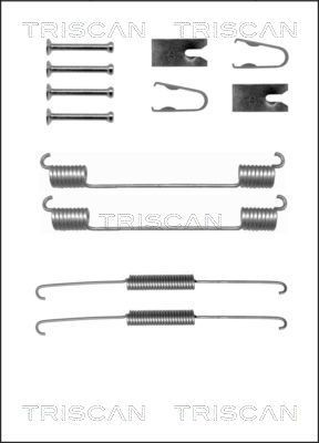 TRISCAN 8105 152555 Kit accessori, Ganasce freno PALIO 1.3 JTD Multijet (178BYE1AAT) 69 CV Diesel