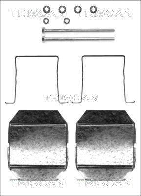 TRISCAN 8105 381611 Monteringssæt til bremseklodser C5 3.0 V6 207 HK Benzin 2005