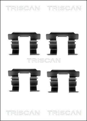 TRISCAN 8105 691623 Σετ βοηθ. εξαρτημάτων, τακάκια φρένων SWIFT 1.6 4WD 95 PS Βενζίνη 2001