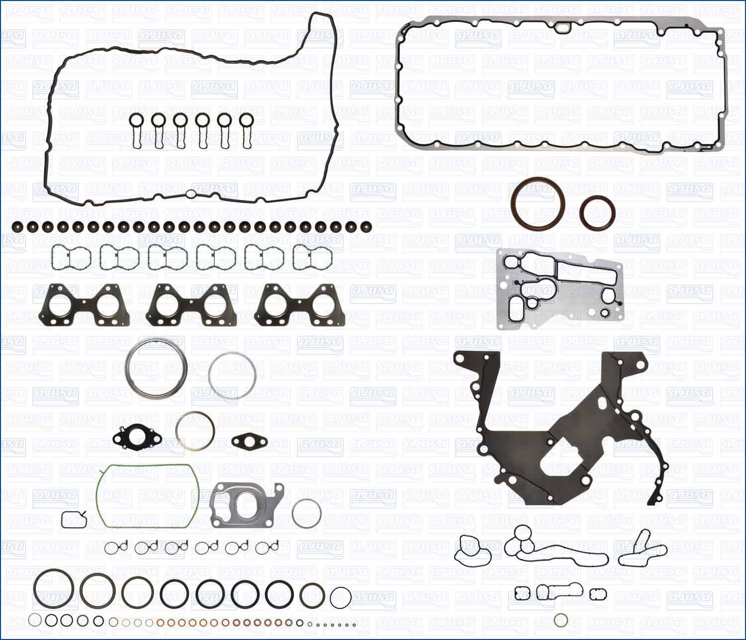 AJUSA Full Gasket Set, engine Article number: 51048200 cheaply