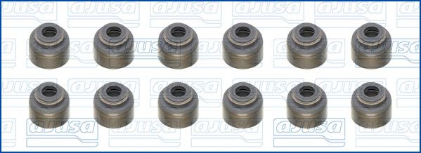 AJUSA Seal Set, valve stem Article number: 57067200 cheaply