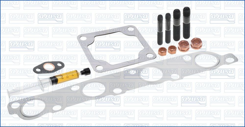 AJUSA JTC11554 Mounting Kit, charger TRANSIT 2.4 DI 90 PS Diesel 2006