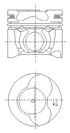 IPSA Piston Article number: PI000500 cheaply